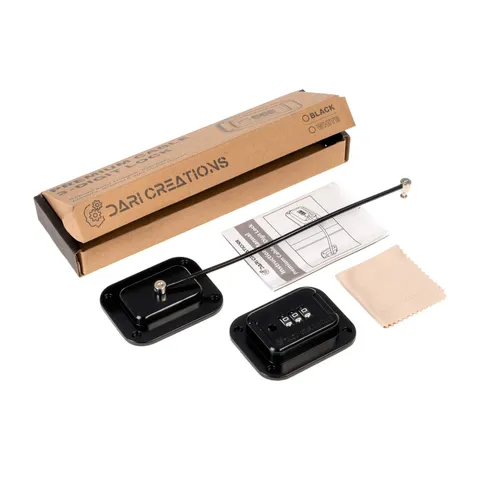 Heavy Duty Metal Refrigerator Lock – Keyless Combination Security for Frid