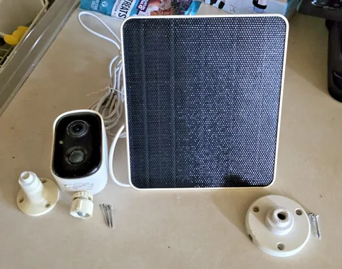 Smart Camera CG6S & Solar Panel Vision Well - Vico Home App Smart Battery
