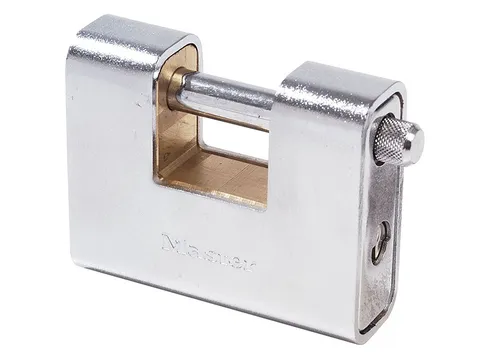 Master Lock Armoured 90mm Zinc Body Shutter Padlock MLK690