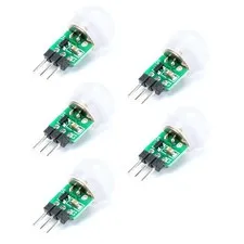 EC Buying 5Pcs HC-SR501 PIR Motion Sensor Module, Passive Infrared Human Dete...