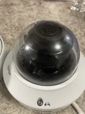 Advidia M-87-V Wired CCTV Dome Security Camera, Color Mode, White/Black,