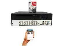Evertech 16 Channel H.265 DVR Security Recorder 2TB HDD Recording
