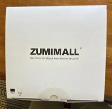 Zumimall 2K 360° PTZ Wi-Fi Wireless Security Camera Night Vision 2-Way White