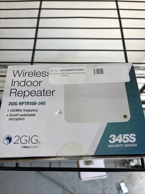 Wireless Indoor Repeater 2gig-RPTR100-345