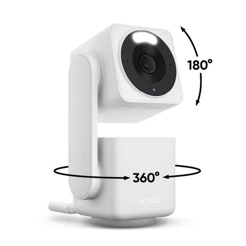 Cam Pan v4, 4K UHD Indoor/Outdoor, Plug-In, Pan/Tilt Security Camera with Color