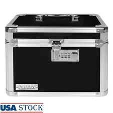 Combination Lock Box Personal Storage Secure Documents Cash Valuables Travel New