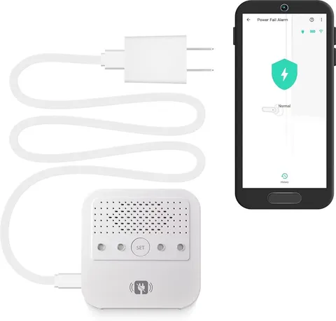 YoLink Smart Power Fail Alarm, AC Power Outage Alert, LoRa Long-Range Wireless,