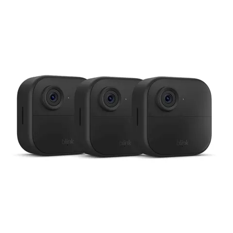 Blink Outdoor 4 Wireless Smart Security Two Way Audio Camera HD 3 Pack Brand New