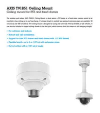 AXIS T91B51 AXIS 5507-461 CEILING MOUNT