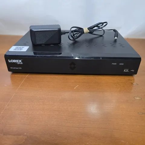 Lorex 1080P 6CH Wire-Free DVR LHB906-D DVR Receiver & Power Adapter - No Cam 1TB