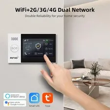 WIFI Smart Alarm System Smart Life Security Protection with Wireless Solar Siren