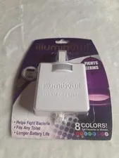 8 color Illumibowl Motion Activated Toilet Night Light Germ Defense Shark Tank
