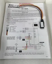 RY-1824L Aiphone FORM C RELAY Door Release KB, JF, JO and JP Series**BRAND NEW**