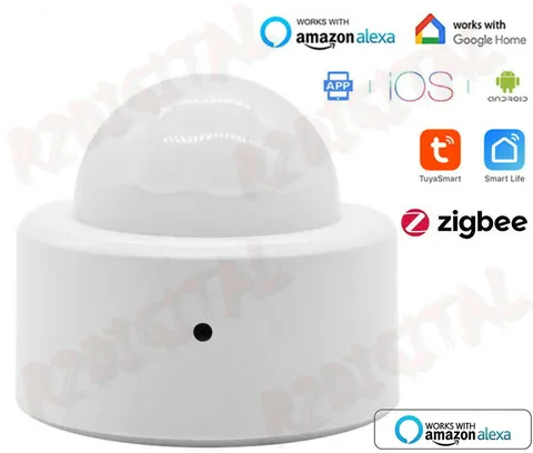 ALEXA WIRELESS SMART SMART SMART ZIGBEE ANTI-THEFT MOTION SENSOR PIR LIGHTS