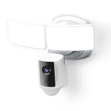 Smart Wifi Floodlight Security Camera, 5000 Lumens, 1080P HD, Motion Detection,