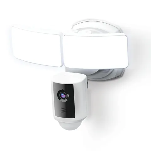 Smart Wifi Floodlight Security Camera, 5000 Lumens, 1080P HD, Motion Detection,