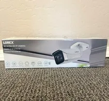 Lorex E841CA-E 4K Ultra HD IP Security Bullet Camera - White
