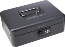 Sterling CB03CBK 10" Combination Lock Cash Box - Black