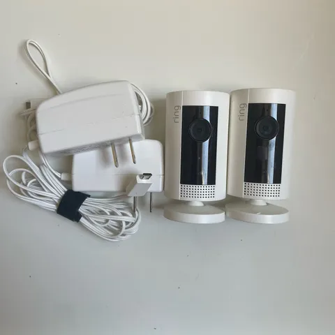 Ring 2nd Generation Indoor Plug-in 1080p Security Camera w/ Privacy Cover 2 Pack