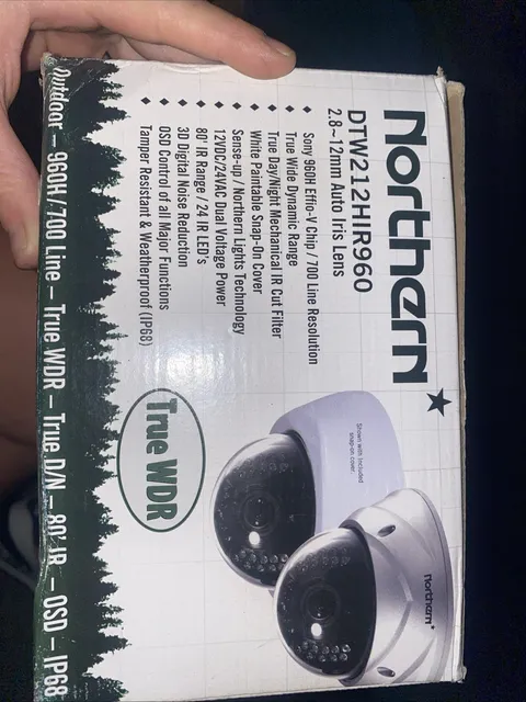 Northern DTW212HIR960 2.8 ~ 12mm Auto Iris Lens, Outdoor, 960H/700 Line