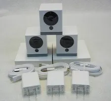 Ser of Three Wyze Cam WYZEC2 Wireless Indoor Smart Home Security Cameras