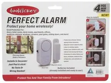DOOHICKEY PERFERCT ALARM Personal Security Window and Door Alarm - 4 Pack