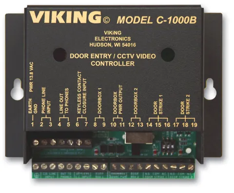 Viking Electronics - C-1000B - Viking Electronics C-1000B Door Entry Controller