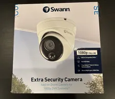 Swann Extra Security Dome Camera 1080p Wired CCTV Night Vision Indoor/Outdoor