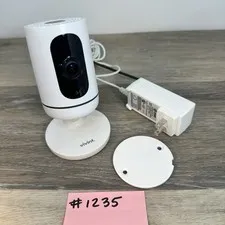 Vivint Indoor Security Camera V-CAM1 with Power Supply & Mount Plate TESTED