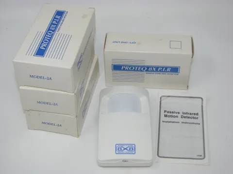 Proteq P.I.R 8X Model 2A Passive Infrared Detector (Lot of 4) infra-red
