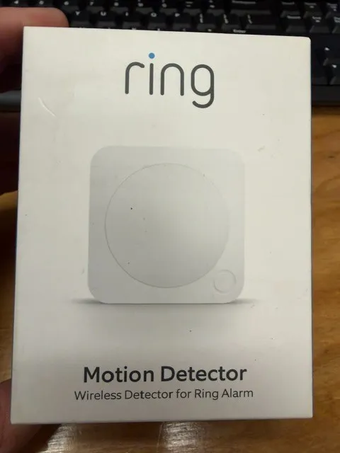 RING MOTION DETECTOR GEN 2 NEW IN BOX COMPATIBLE WITH Z WAVE