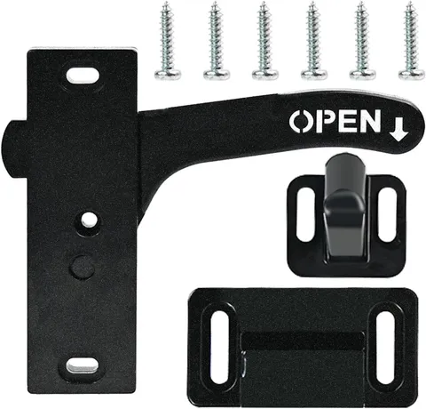 Replacement Kit for RV Screen Door Lock - Heavy-Duty Right Hand Handle, Secure &