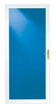 Larson 81 In. H X 36 In. W Aluminum White Full-View Reversible Storm Door