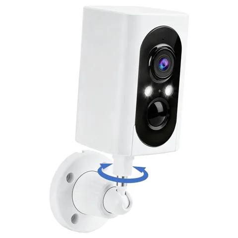 Security Cameras Wireless Outdoor 355° Pan Rotating 2K Color Night Vision Cam...