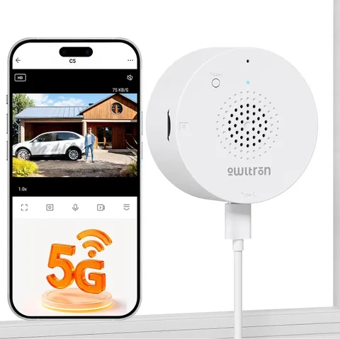 2K Window Camera, 5G & 2.4Ghz Wifi Indoor Cameras for Home Security with Al Colo
