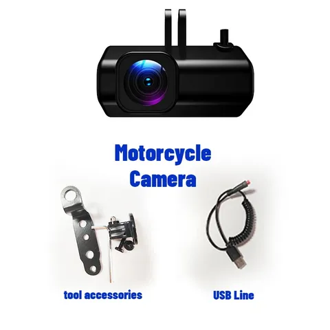 1080P HD Cycling Recorder, Powered by USB, with IP66 Level Waterproof and Shockp