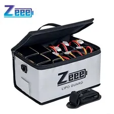 Zeee Lipo Battery Safety Bag 10 Cell Fireproof Storage Charging Pouch