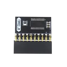 TPM2.0 Encryption Security Module, GA 20-1 LPC 20Pin for ASUS for Gigabyte Mo...