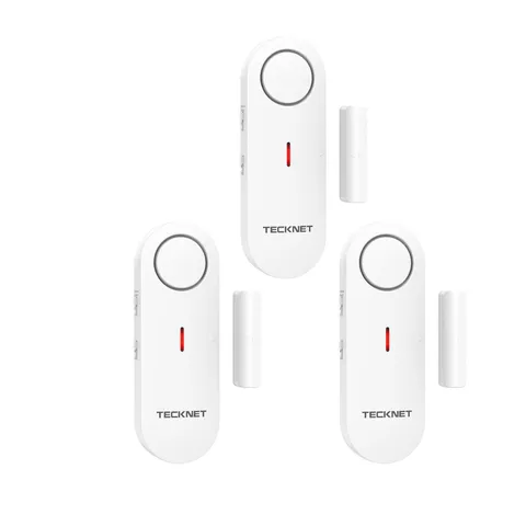 TECKNET Door Alarms for Kids Safety - Window & Door Security System