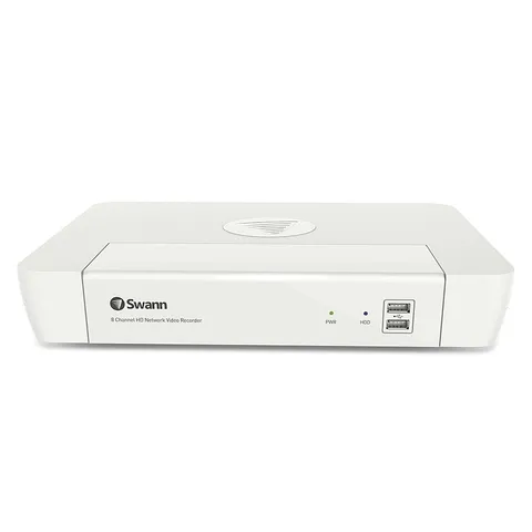 Swann NVR8-8580WRN 4K Ultra HD 8-channel NVR White 2TB Hard Drive