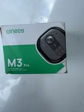 Winees M3 Pro IP/Network Spotlight Surveillance Camera, Wi-Fi Wireless, Black