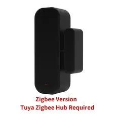 WiFi Zigbee Door Window Sensor-Smart Life App Contact Monitor Alexa Yandex Black