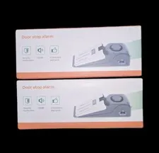 2 Portable Door Stop Alarm