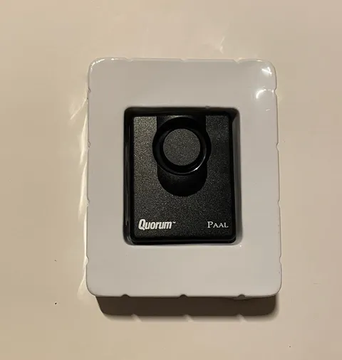 Quorum Paal Personal Security Attack Alarm with Clip NEW 9 Volt Battery Included