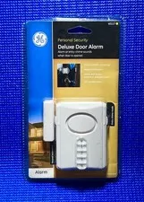 GE Deluxe Door Alarm 120dB Keypad Home Away Entry Chime No Wiring New 45117