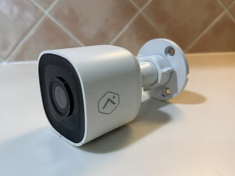 Alarm.com ADC-V724 Outdoor Wi-Fi Security Camera Used  w/ No Cable