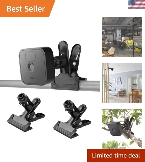 Universal Adjustable Clamp Mount for Blink Outdoor Cameras - Secure & Versatile