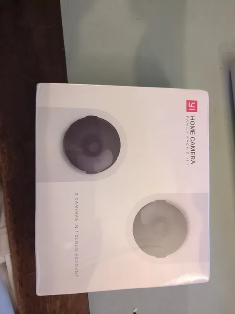 YI Home 2K pro Twin Pack Security camera model YYS.62121  NEW - SEALED BOX