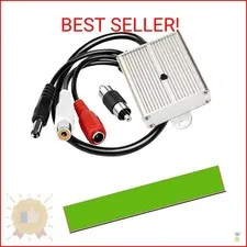 CCTV Microphone Audio Outdoor Security Gift RCA Tiny Surveillance Mic DVR High S