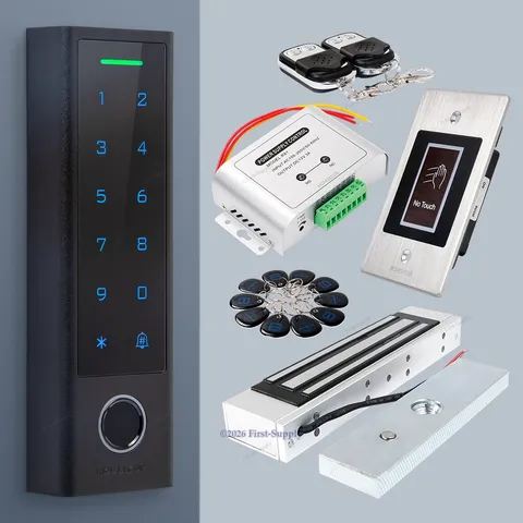 HOMSECUR WIFI Waterproof Door Access Control System Kit With 180kg Maglock Power